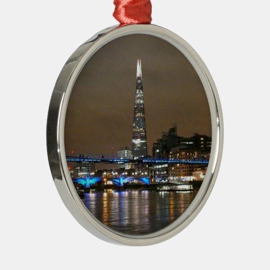 Shard - London Super! Silbernes Ornament (Rechts)