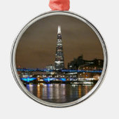 Shard - London Super! Silbernes Ornament (Vorne)