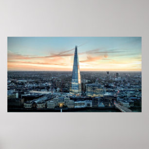 Shard, London, Vereinigtes Königreich Poster