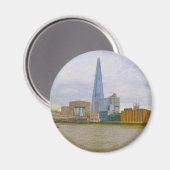Shard, Thames River, London, England Magnet (Vorderseite/Rückseite)