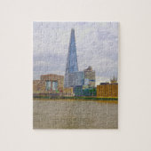 Shard, Thames River, London, England Puzzle (Vertikal)