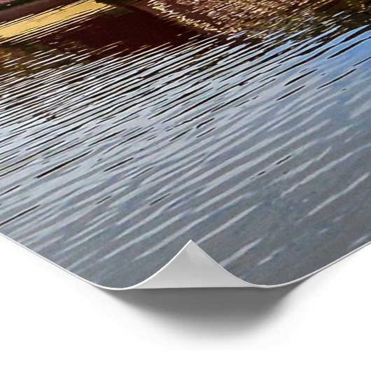 Shardlow Wharf Poster (Ecke)