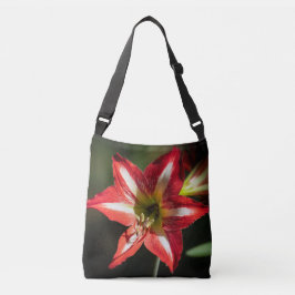 Shards of Red: Hibiscus at the Summit of Phongsaly Tragetaschen Mit Langen Trägern