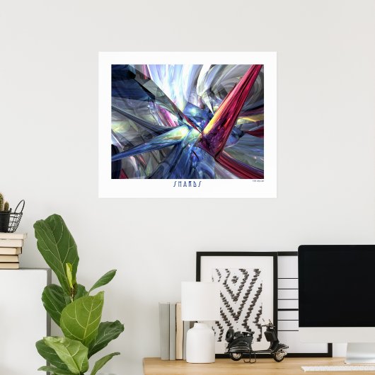 Shards Poster (Heimbüro)