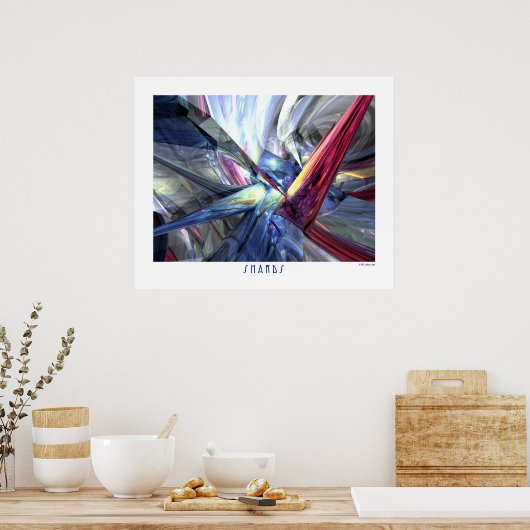 Shards Poster (Küche)