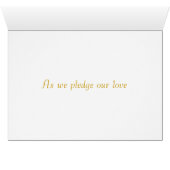 Share Our Day Wedding Horse Couple Card (Innenansicht Horizontal (Unten))