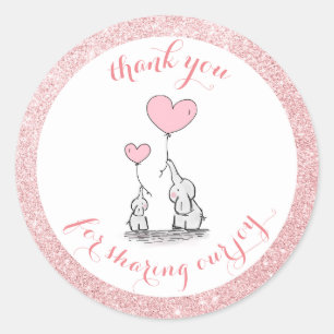 Share Our Joy Rose Gold Sticker