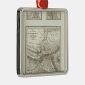 Share Points und prognostizierte Mitteilungen Silbernes Ornament (Rechts)