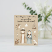 Share the Love this Christmas! Religious Greeting Einladung (Stehend Vorderseite)