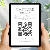 Share Wedding Photos With QR Code Karte