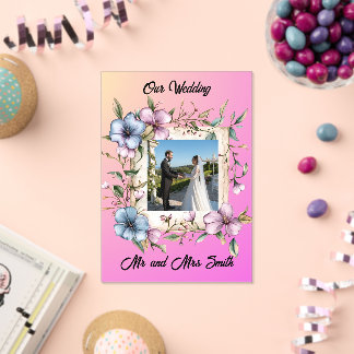 Share your gratitude with this sAcrylic Invitation Acryleinladungen