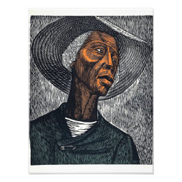 Sharecropper von Elizabeth Catlett Fotodruck