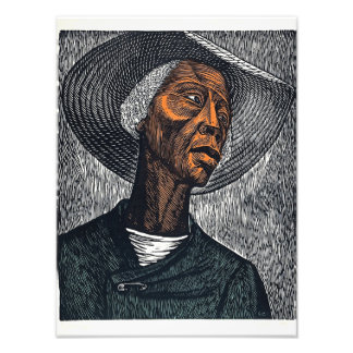 Sharecropper von Elizabeth Catlett Fotodruck