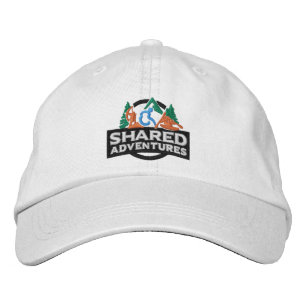 Shared Adventure Logo Bestickte Baseballkappe