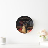 Shared Destination Clock Runde Wanduhr (Zuhause)