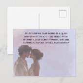 Shared Future & Growth Love Quote Postcard | Build Postkarte (Vorne/Hinten)