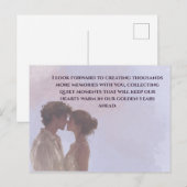 Shared Future & Growth Love Quote Postcard | Build Postkarte (Vorne/Hinten)