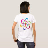 Shared Values Atom - Unitaristischer Universalist  T-Shirt (Schwarz voll)