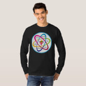 Shared Values Atom - Unitaristischer Universalist T-Shirt (Vorne ganz)