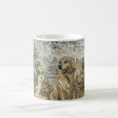 Shared Warmth Whimsical Farmhouse Animals Campfire Verwandlungstasse (Mittel)