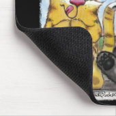 Sharedy Cats - Albern und Tig Mousepad (Ecke)
