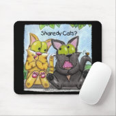 Sharedy Cats - Albern und Tig Mousepad (Mit Mouse)