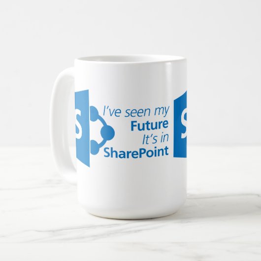 SharePoint 2013 Kaffeetasse (Vorderseite Links)