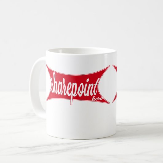 SharePoint Held-Tasse Kaffeetasse (Vorderseite Links)