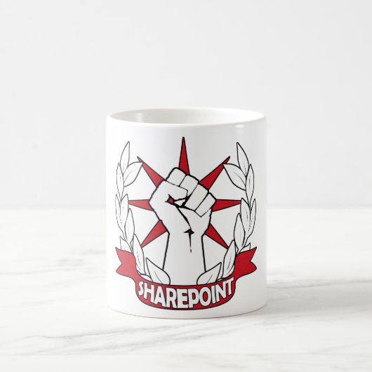 SharePoint Revolutions-Tasse Kaffeetasse (Mittel)