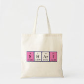 Shari Periodic Table name tobag Tragetasche (Vorne)