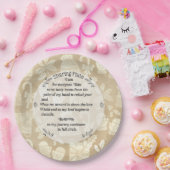 Sharing Christmas Plate Pappteller (Party)