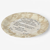 Sharing Christmas Plate Pappteller (Schrägansicht)