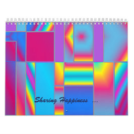 Sharing Happiness Abstrakt Fine Art Calendar Kalender
