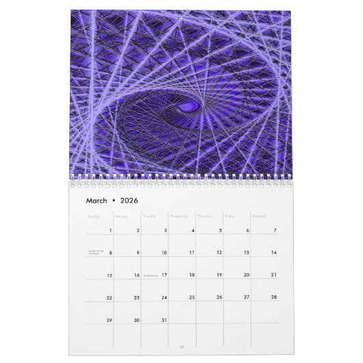 Sharing Happiness Abstrakt Fine Art Calendar Kalender (Mär 2026)