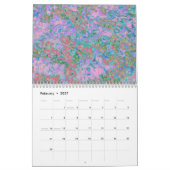 Sharing Happiness Abstrakt Fine Art Calendar Kalender (Feb 2027)