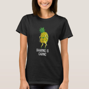 Sharing is Kümmre Swinger Upside Down Ananas 5 T-Shirt
