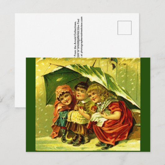 Sharing Shelter Postkarte (Vorne/Hinten)