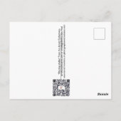 Sharing Shelter Postkarte (Rückseite)