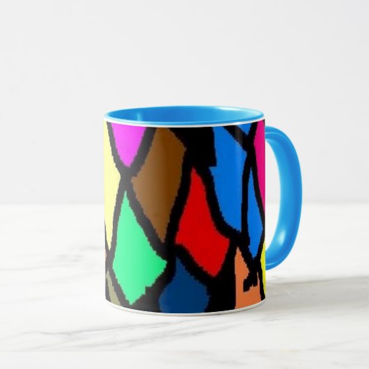 sharis Tasse befleckten Glases (VorderseiteRechts)