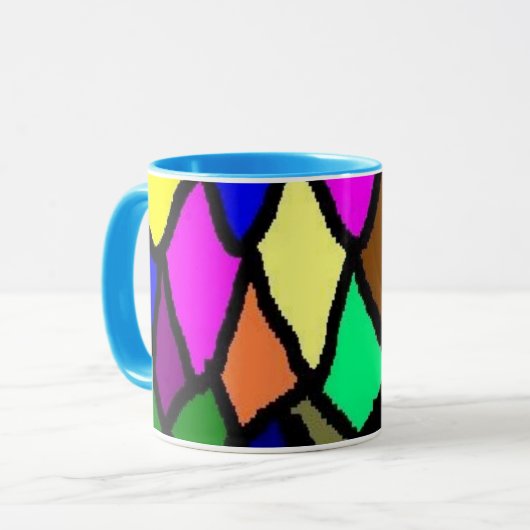sharis Tasse befleckten Glases (Vorderseite Links)
