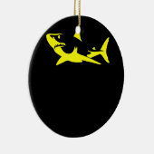 Shark A Bold - Shark Lover Geschenke Keramik Ornament (Rechts)