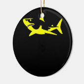 Shark A Bold - Shark Lover Geschenke Keramik Ornament (Links)