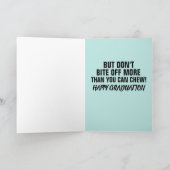 SHARK ABSCHLUSS GREETCARD KARTE (Innenseite)