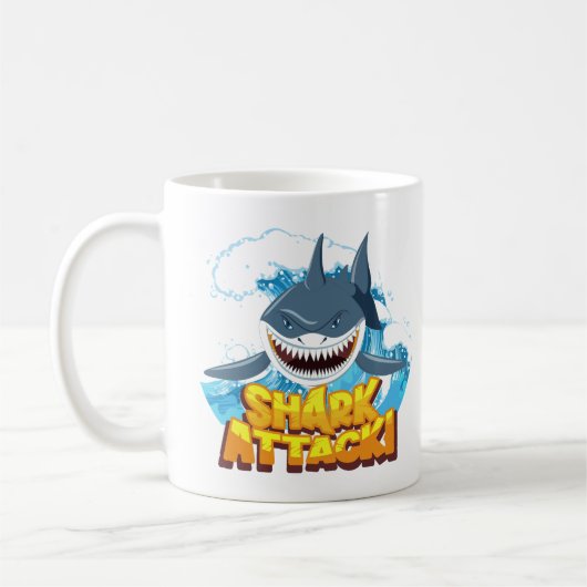 shark action kaffeetasse (Links)