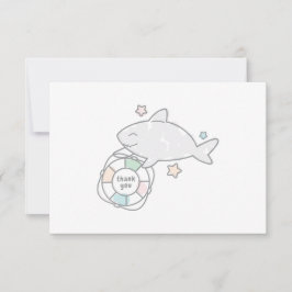 Shark Ahoy Dankeskarte