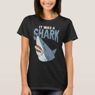 Shark Amputee Joke Leg Prothese für eine Leg Amput T-Shirt