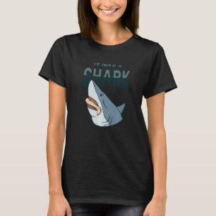Shark Amputee Joke Leg Prothese für eine Leg Amput T-Shirt