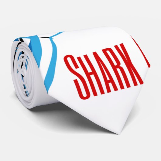 Shark Attack Krawatte (Gerollt)