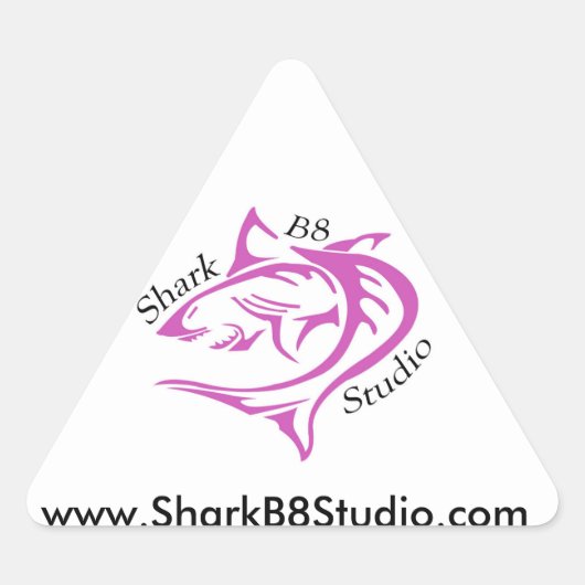 Shark B8 Studio Sticker (Vorderseite)
