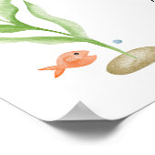 Shark Baby Dusche Bitte nehmen Sie die Leckerei Sc Poster (Ecke)